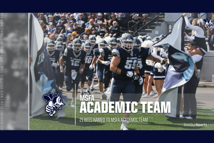 Twenty-one Bees named to MSFA All-Academic Team