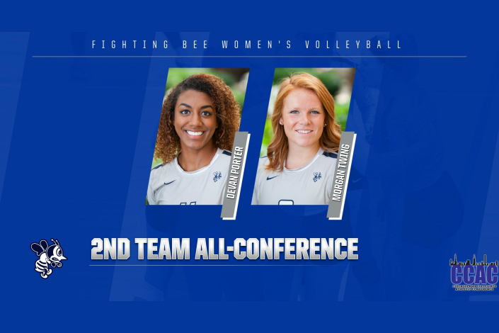 Porter, Twing named second team all-CCAC