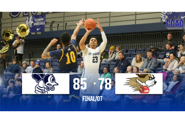 St. Ambrose takes down No. 19 St. Francis in overtime