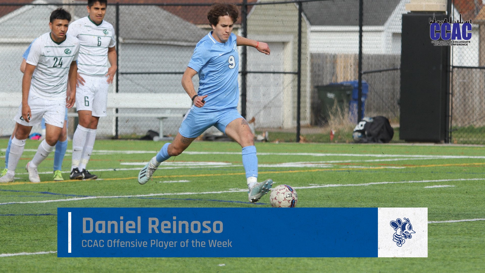 Reinoso earns CCAC Offensive Player of the Week honors