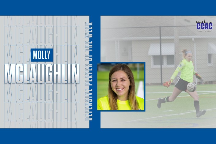 McLaughlin named CCAC Defensive Player of the Week