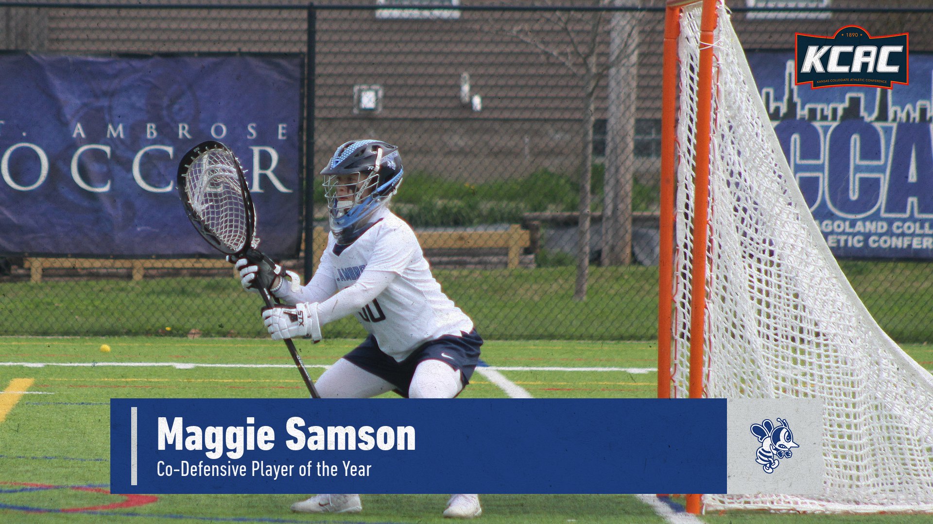 Samson named Co-Defensive Player of the Year; three Bees named second team all-KCAC