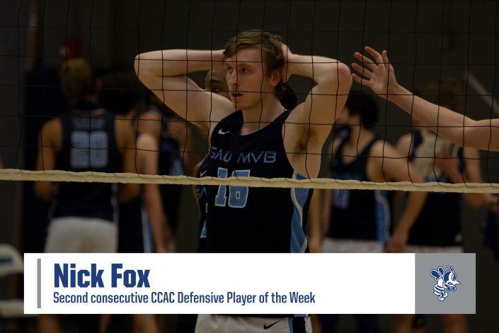 Fox repeats as CCAC Defensive Player of the Week