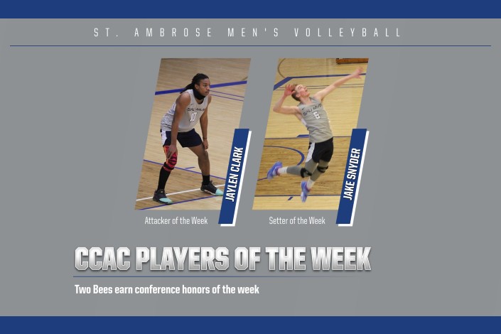 Clark and Snyder named CCAC Players of the Week