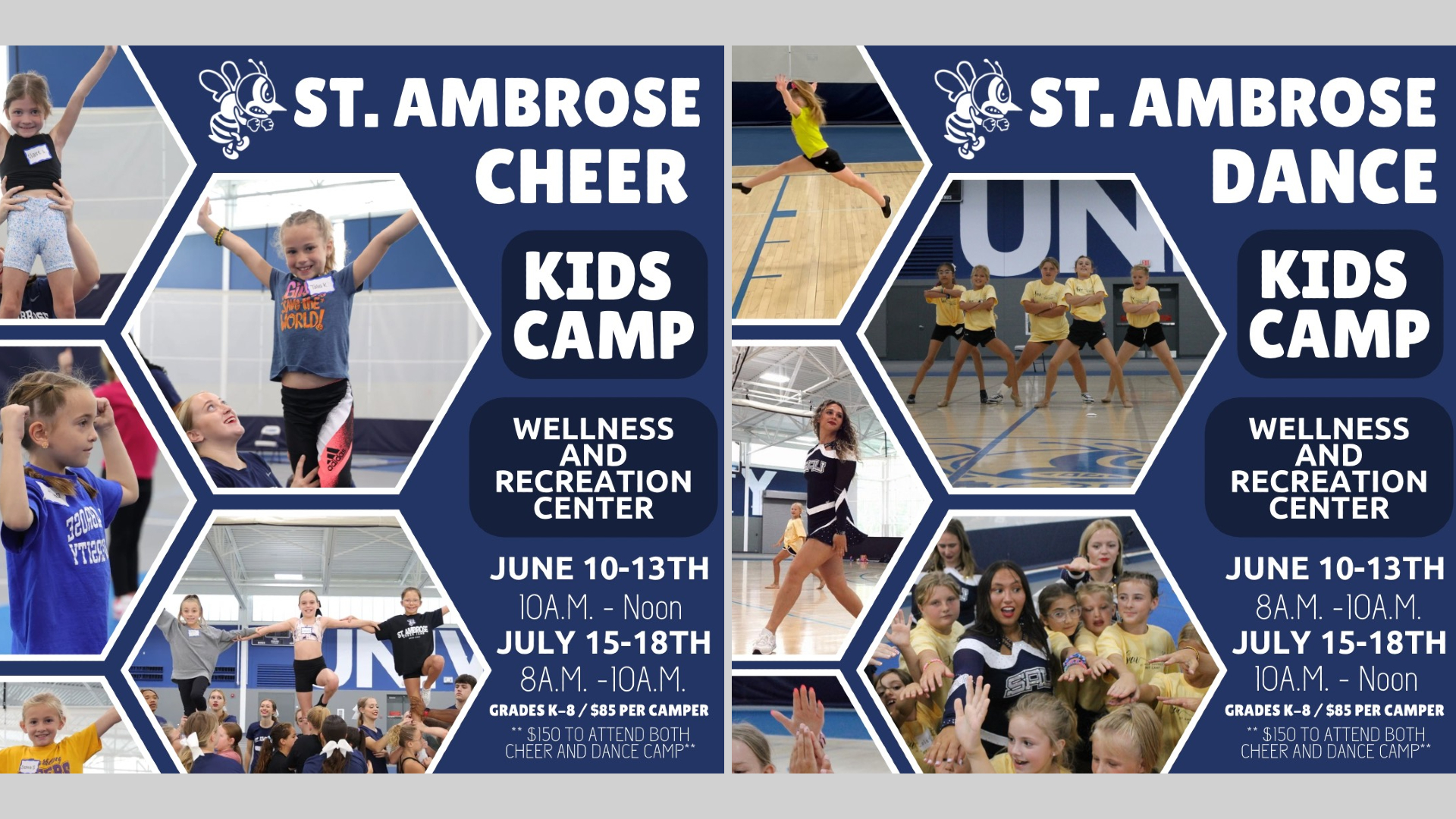 Sign up for St. Ambrose Spirit Squad Kids Camp