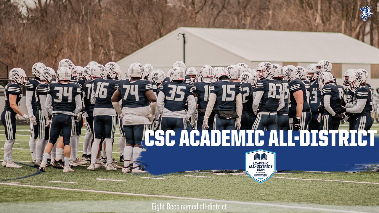 Bees place eight on CSC Academic All-District Team