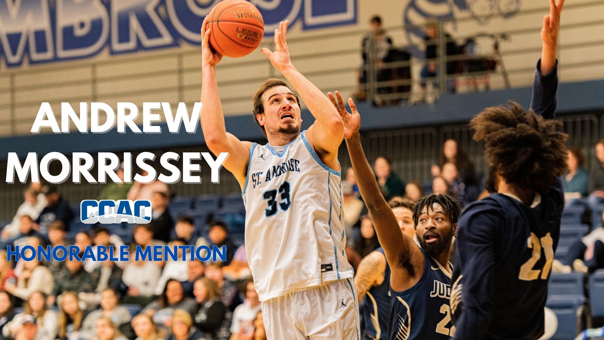 Morrissey earns all-CCAC honorable mention