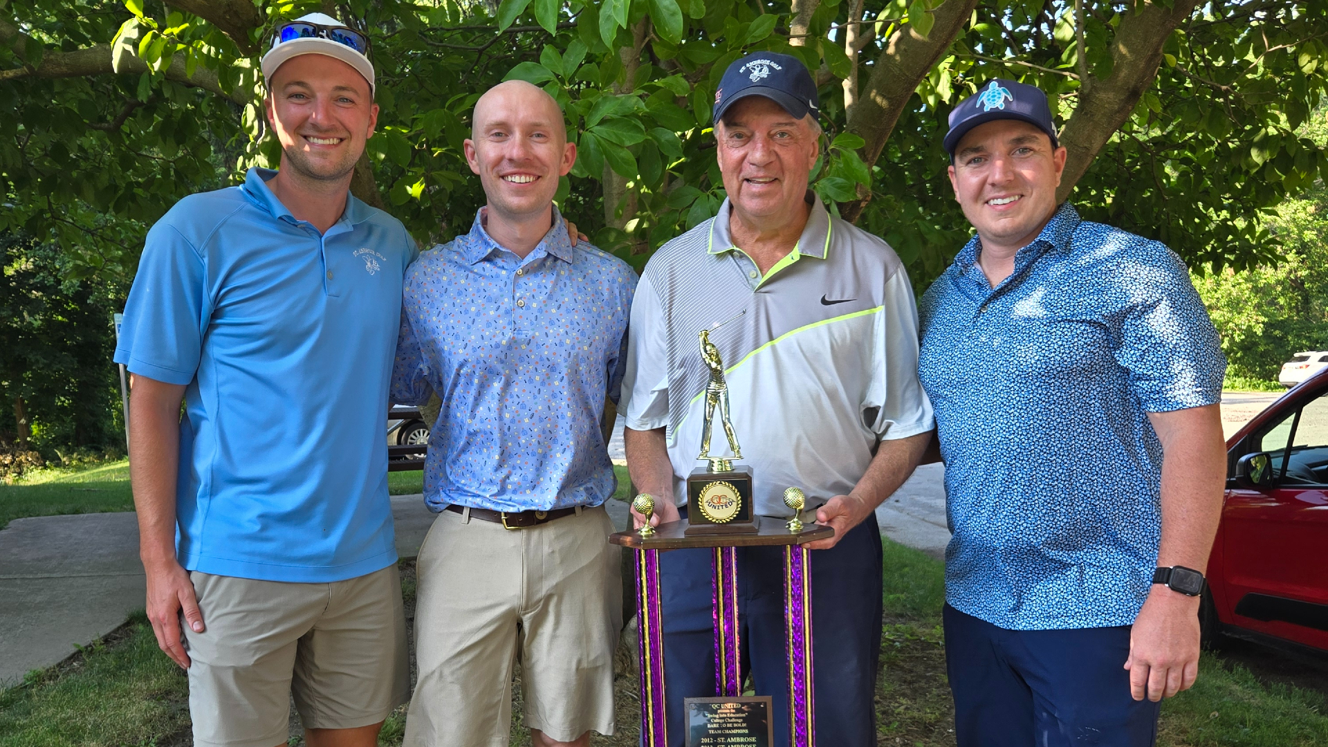 St. Ambrose team wins 12th straight QC United Golf Tournament
