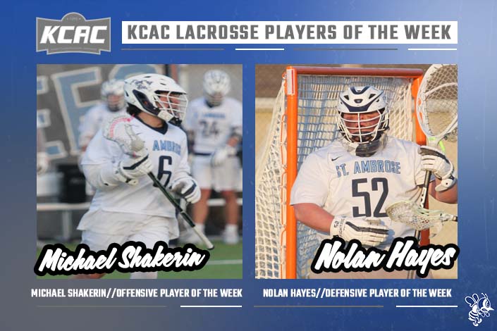 Shakerin, Hayes win KCAC Player of the Week honors