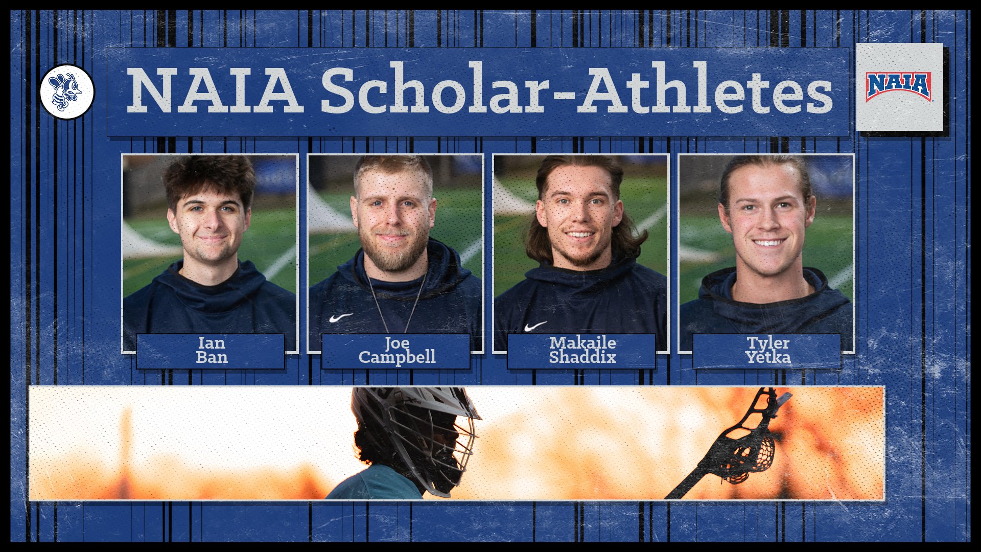 Four Bees named NAIA Scholar-Athletes