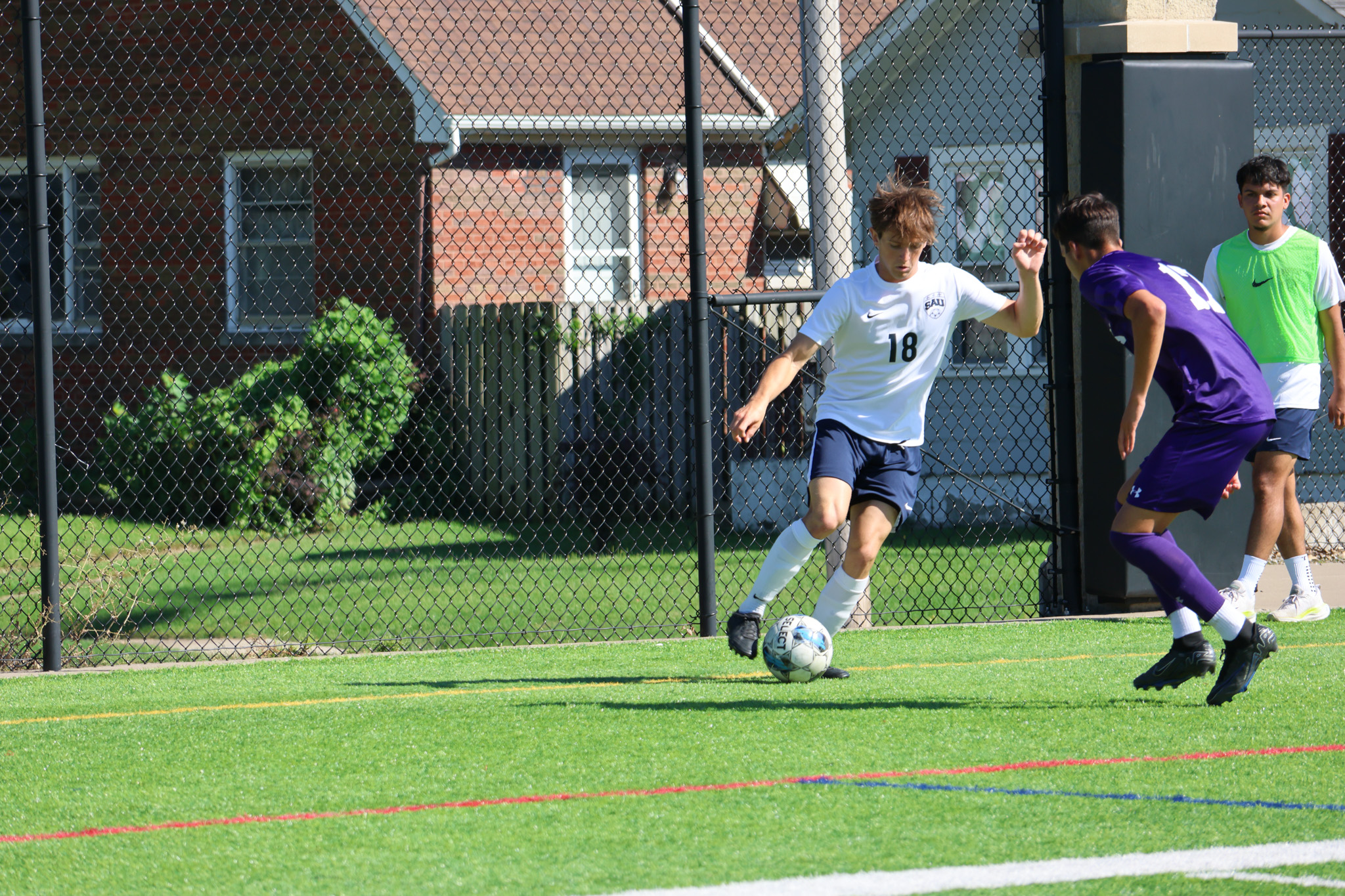 Holke, Pizani score on the road in loss to the Leathernecks