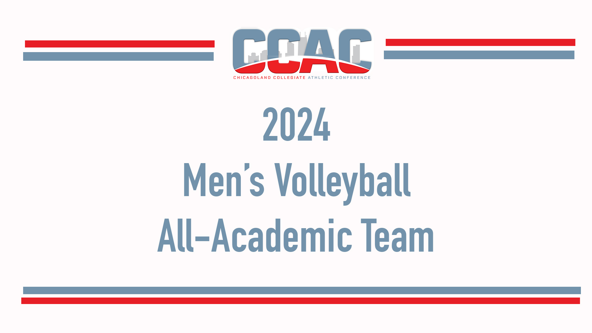 CCAC named six Bees to All-Academic Team