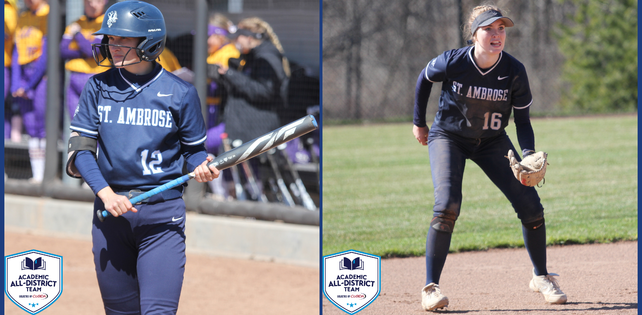 McClintock and Schumacher named to Academic All-District team