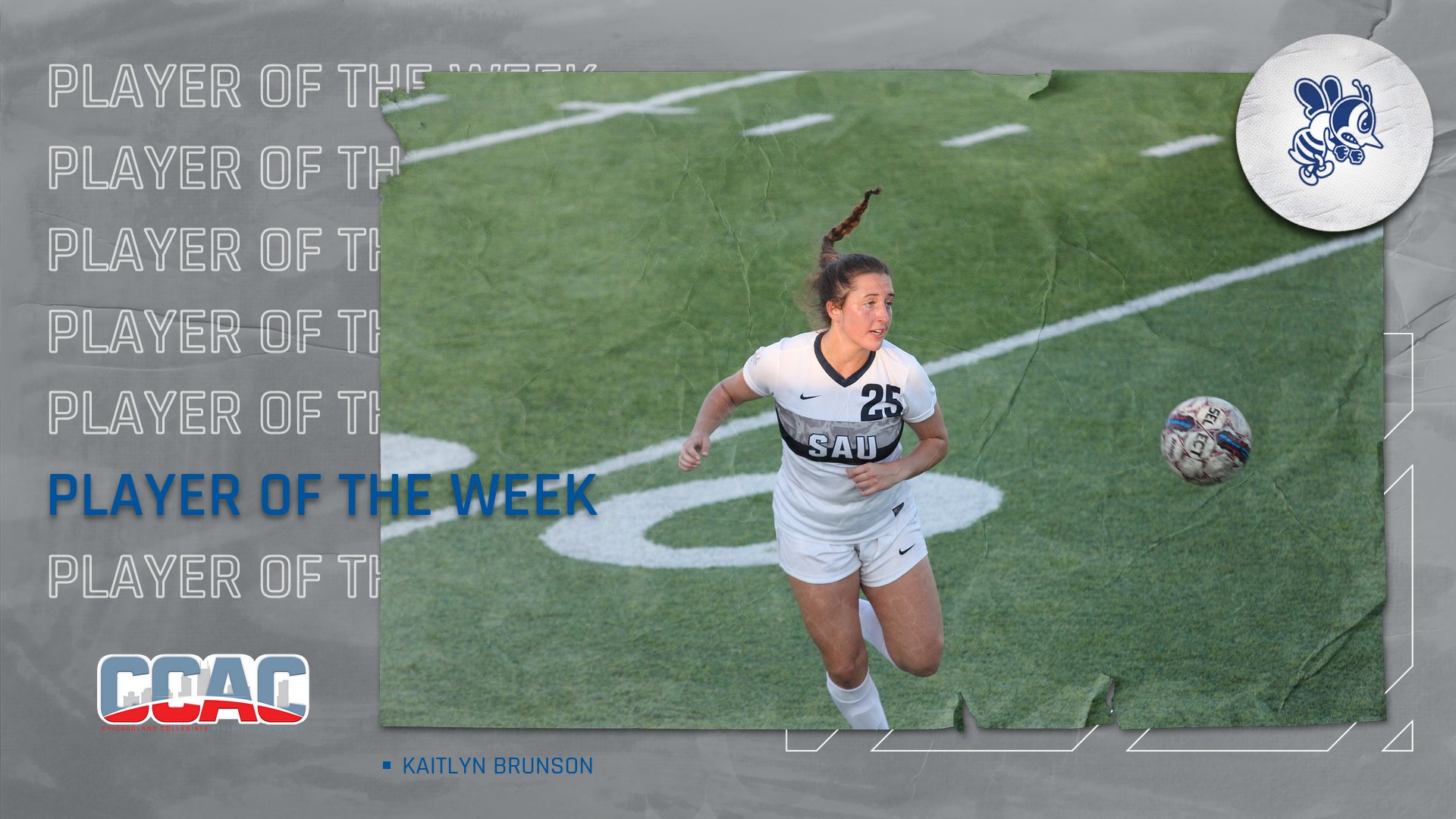 Brunson earns CCAC Offensive Player of the Week