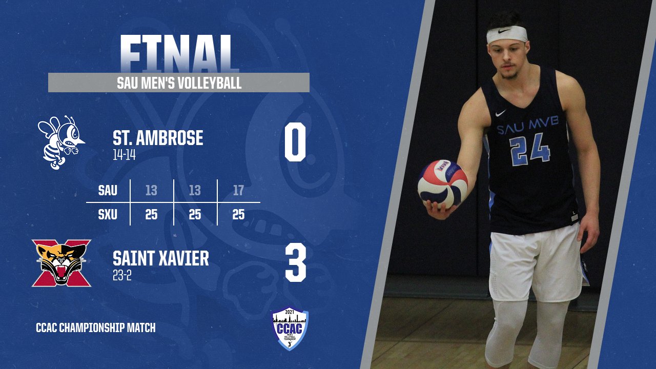 Bees fall to Cougars in CCAC championship match