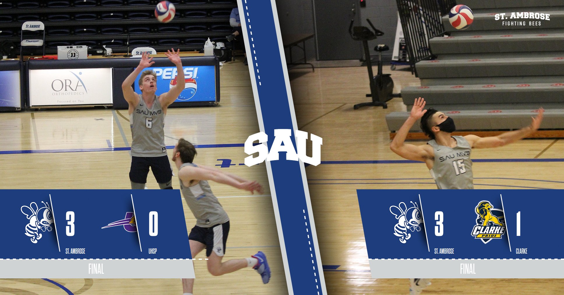 SAU gets wins over UHSP and Clarke