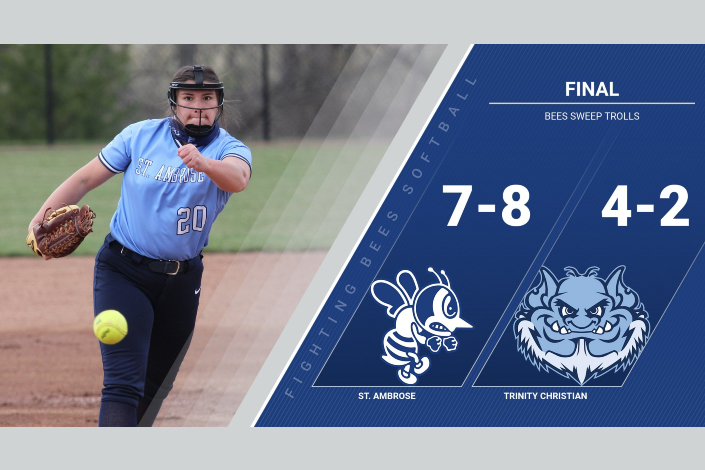 Big innings carry St. Ambrose to sweep of Trinity Christian