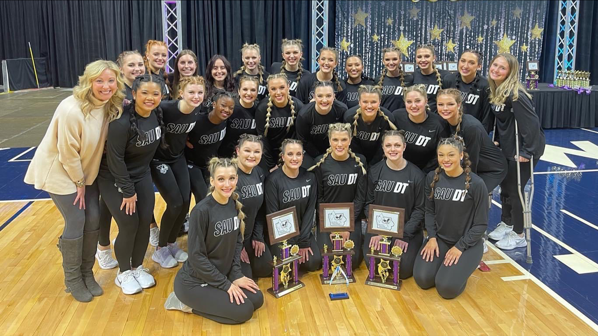 SAU Dance Team wins all three categories at ISDTA for third straight year