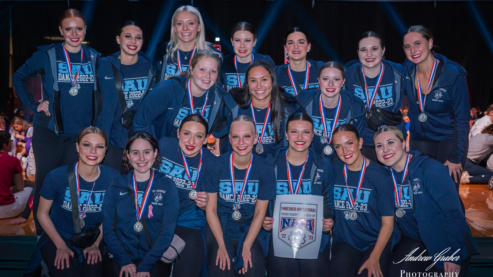 SAU Dance wins two rounds at Thresher Invitational