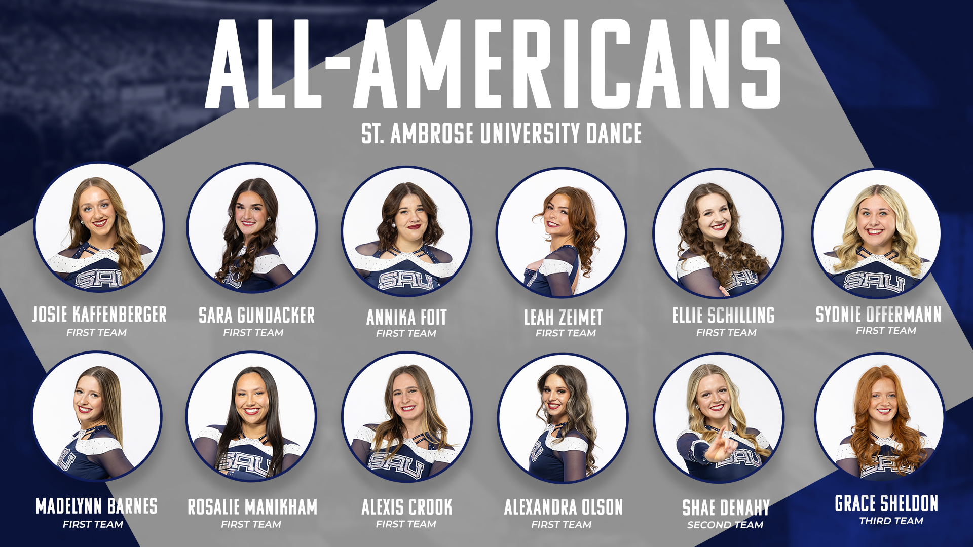 Twelve Bees named NAIA Dance All-Americans