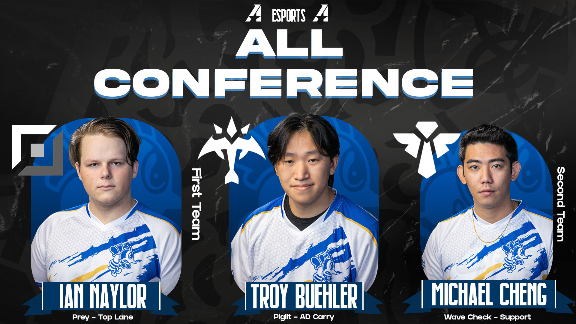 Three Bees named to Heart Esports League of Legends All-Conference team
