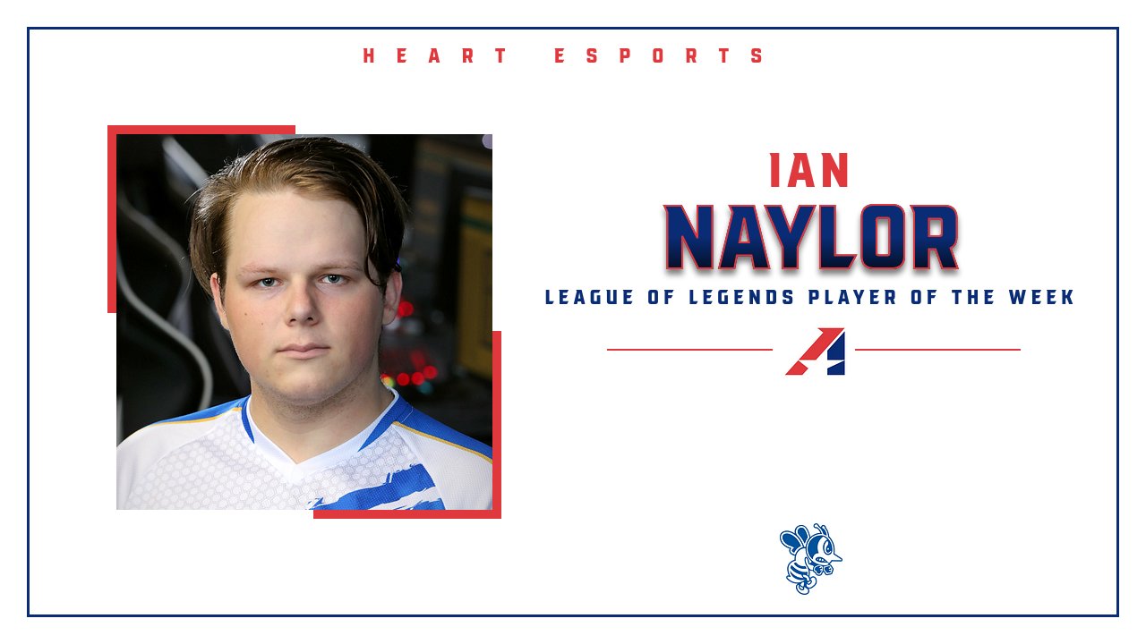 Ian Naylor named Heart League of Legends Player of the Week