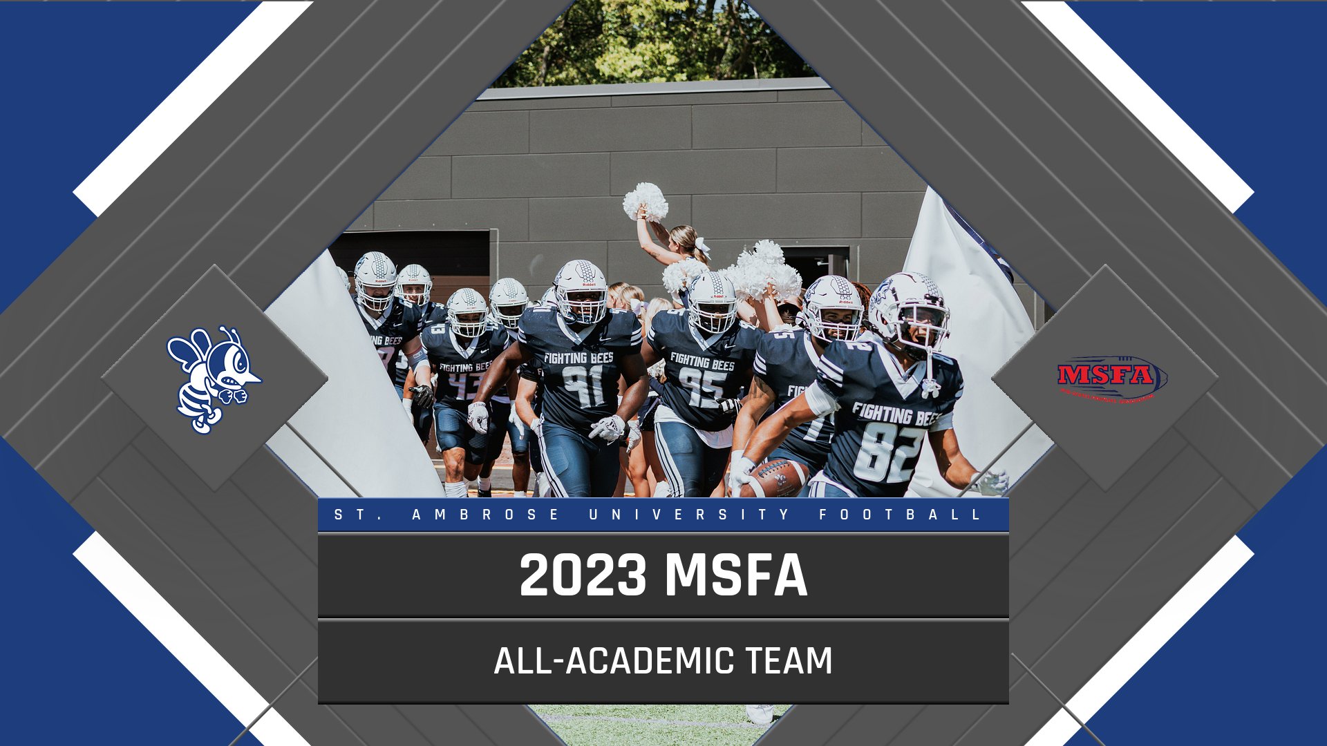 Thirty-two Bees named to MSFA All-Academic Team