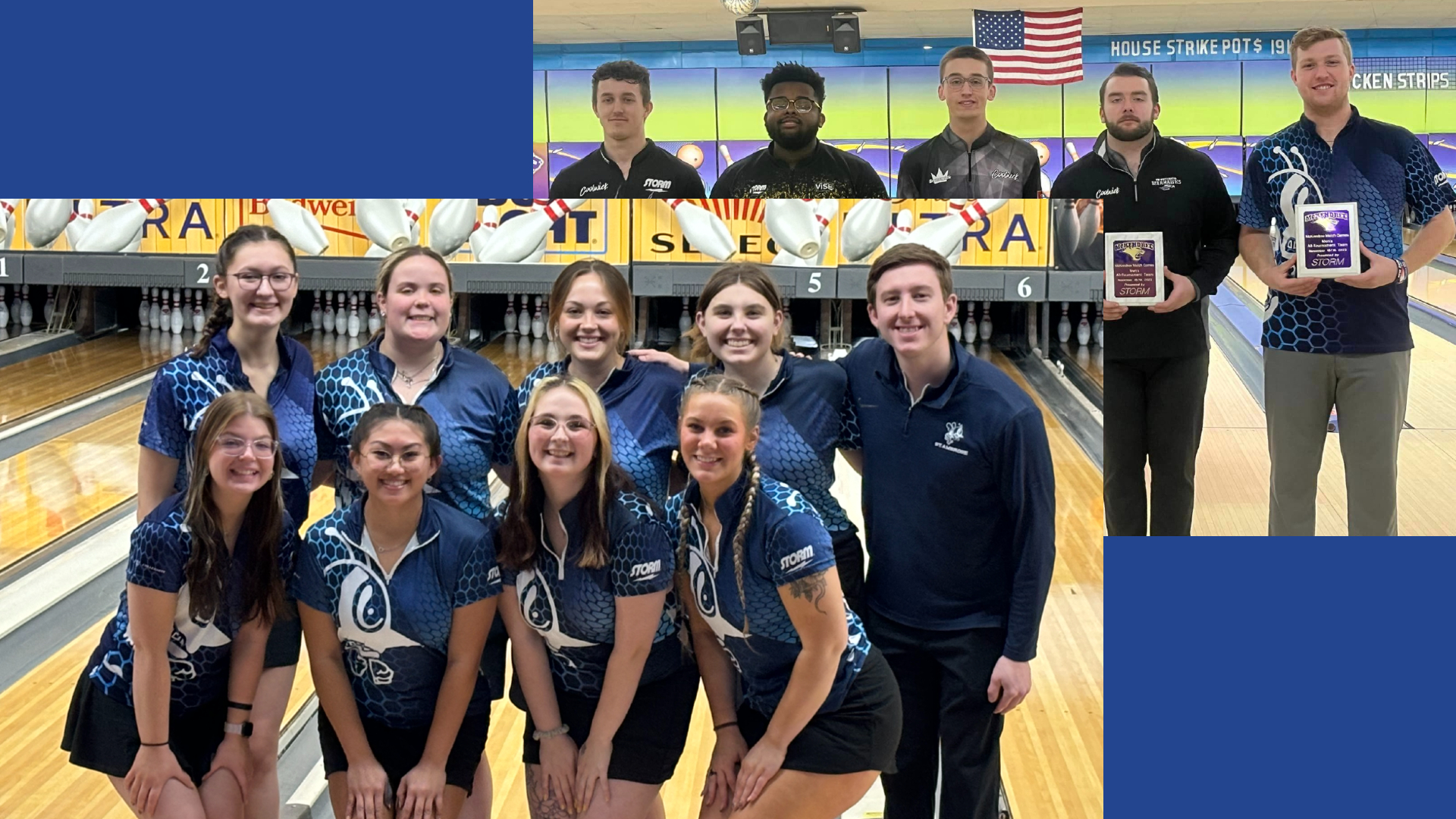 Men and women bowlers finish sixth at National Match Games