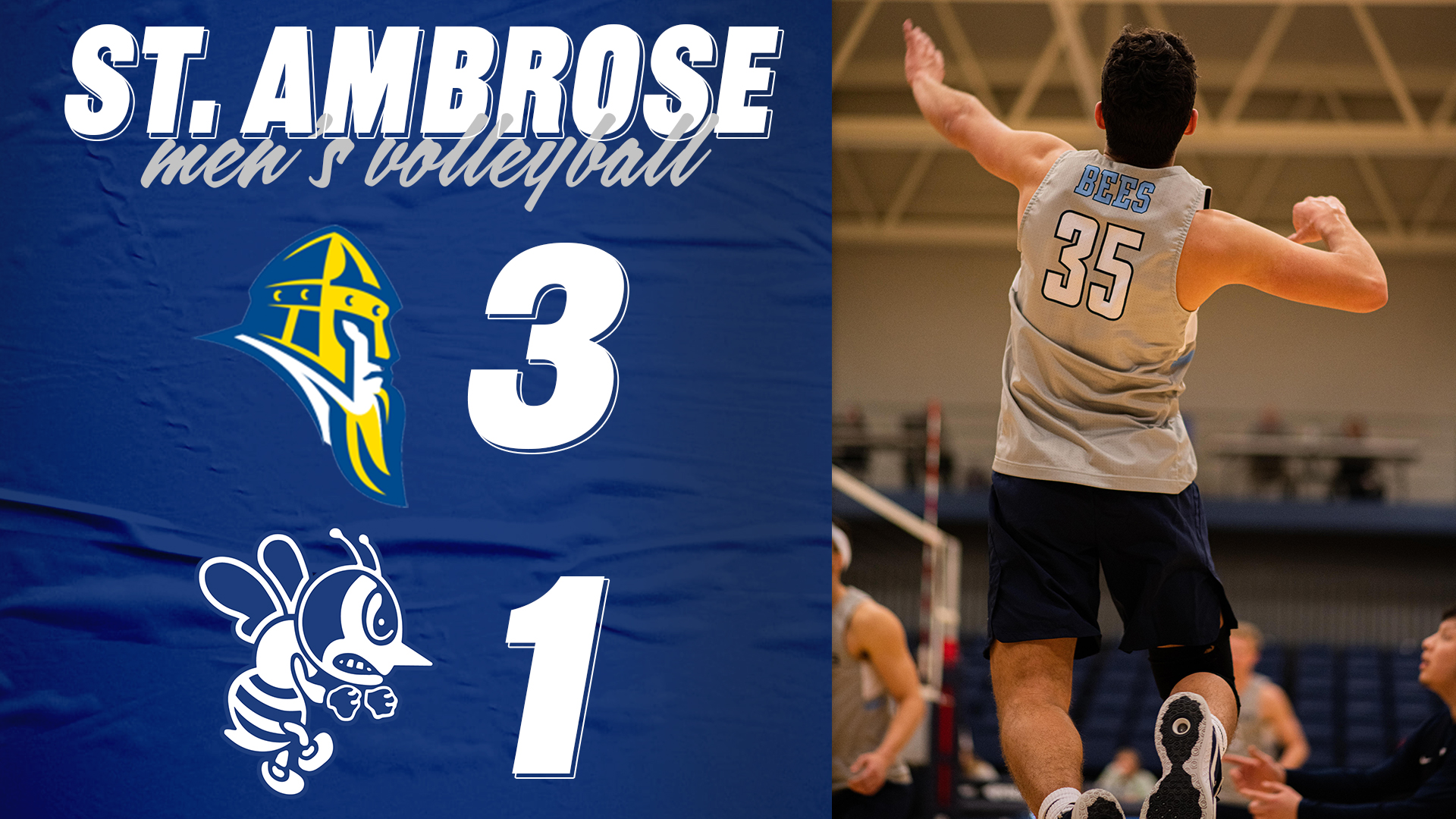 St. Ambrose drops four-setter to Augustana