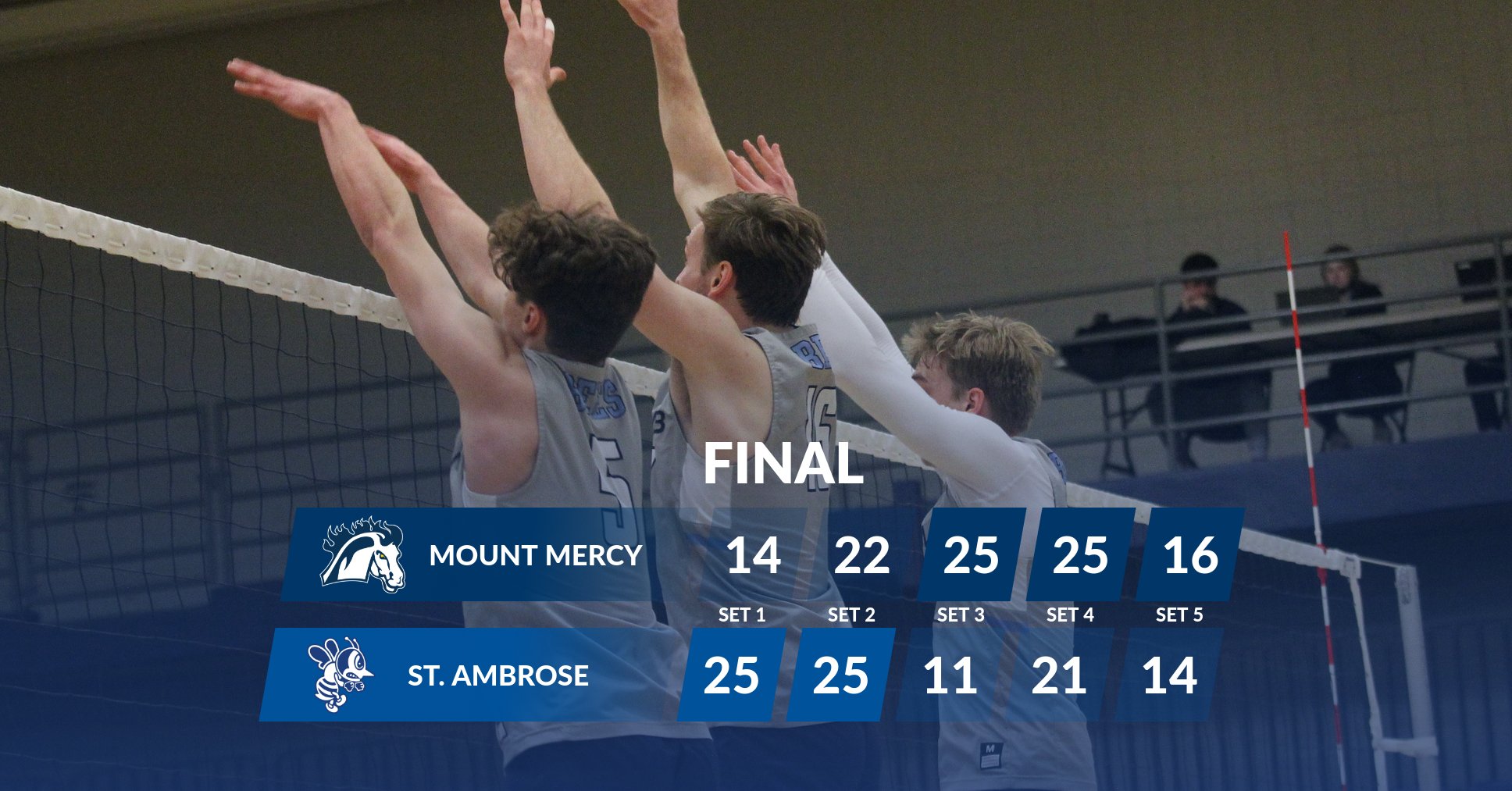 Bees stumble in five sets to Mustangs