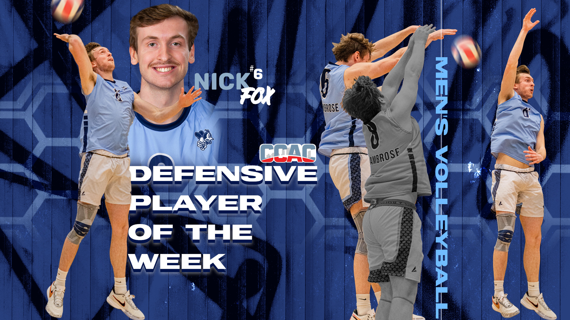 Fox named CCAC Defensive Player of the Week