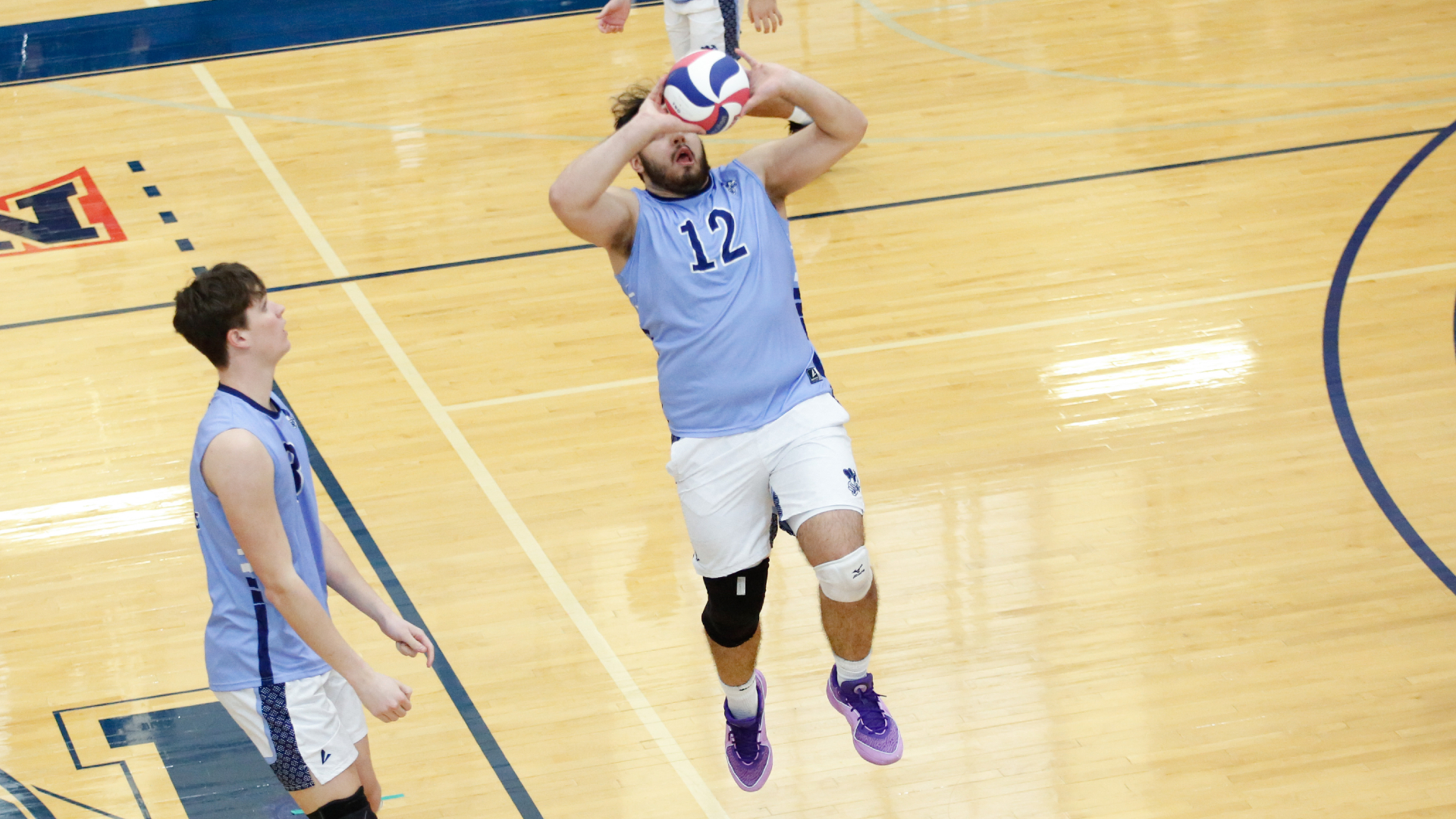 Bees fall to rival Augustana in four sets