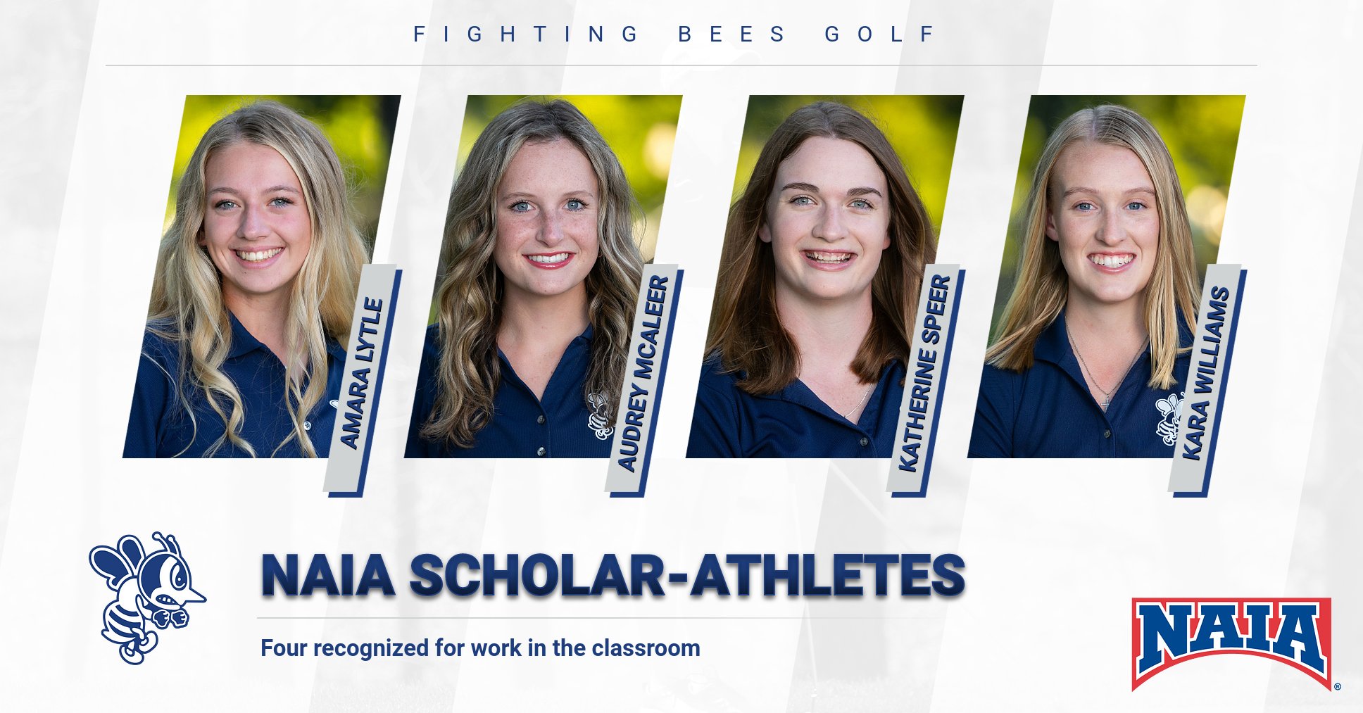 Four named NAIA Scholar-Athletes