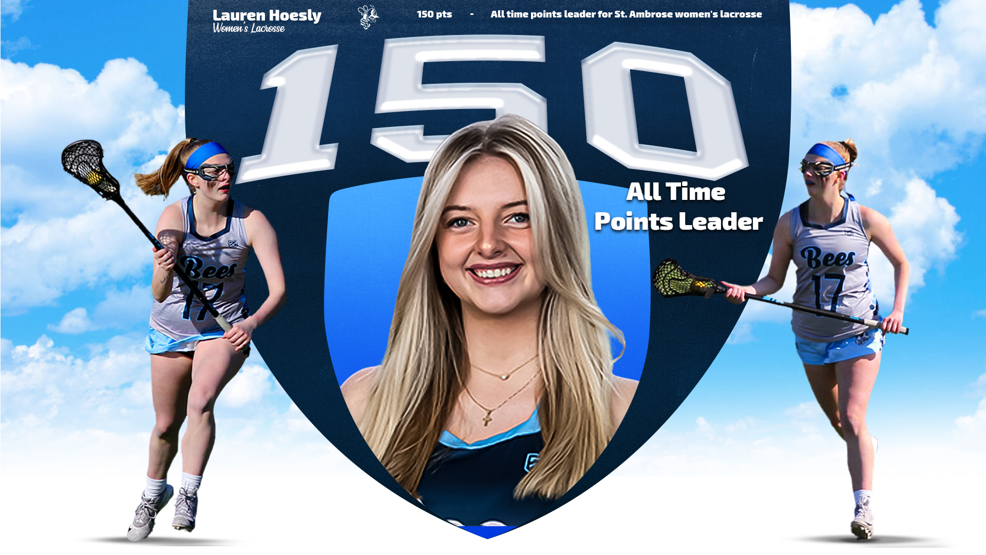Lauren Hoesly earns top spot as all-time points leader