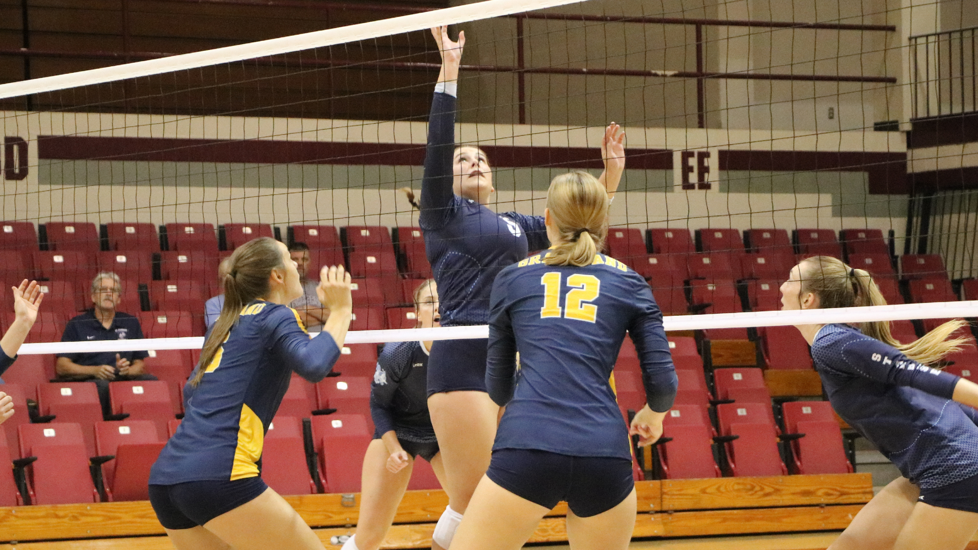 Bees open CCAC play with five-set win at TIU
